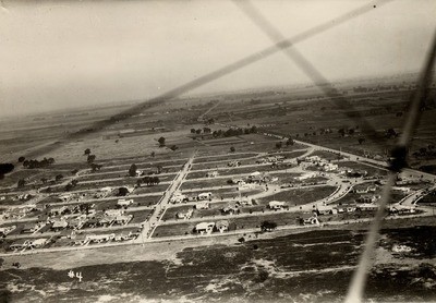 Stockton - Views - 1900 - 1920: Tuxedo Park, looking north, aerial