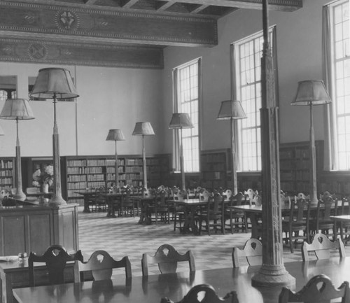 History Department interior, Los Angeles Public Library