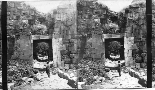 Ancient entrance to Caesarea Philippi, Syria