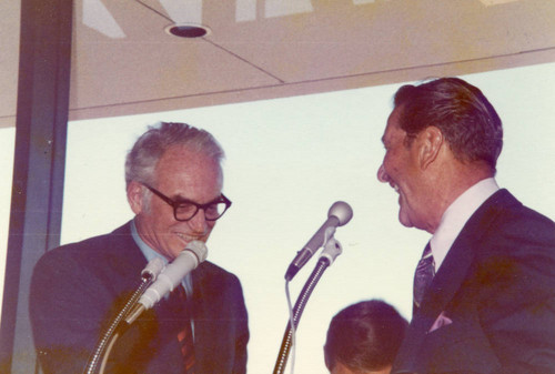 Senator Barry Goldwater and Lawrence Welk
