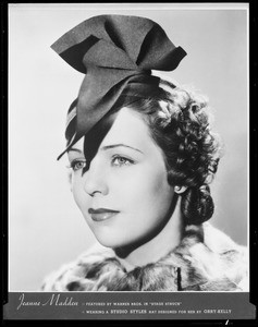 Studio Style hats, Mayers Company, Southern California, 1936