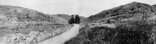 Early view of the Cahuenga Pass