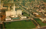 Los Angeles Temple of the Church of Latter Day Saints Aerial