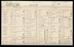 WPA household census for 1463 E 25TH STREET, Los Angeles