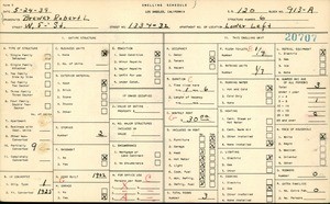 WPA household census for 1334-1332 W 5TH ST, Los Angeles