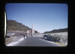 Interoceanic Highway. monument between Torreon and Durango