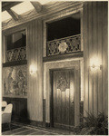 [Interior hallway detail Guaranty Building and Loan, Spring Street, Los Angeles]