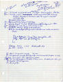 Handwritten notes by Bruce Herschensohn, February 5-11, 1963