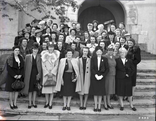 Women's group from St. Elizabeth's Catholic Church in Altadena California