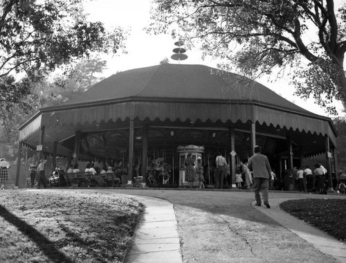 Merry-go-round at Griffith Park