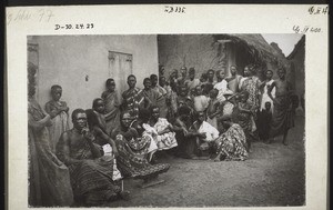 Africans playing 'Awara' (dice)
