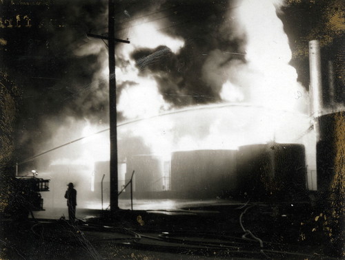 Powerine Oil Fire, Dec. 1960