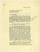 Letter from Julia Morgan to William Randolph Hearst, April 13, 1923