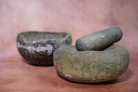 Mortar and Pestle with Cooking Bowl