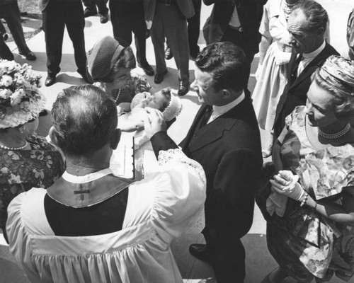 John Clark Gable's baptism