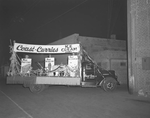 Currie's Ice Cream featured in a Halloween parade