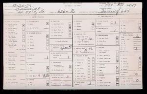 WPA household census for 626 W 87TH ST, Los Angeles County