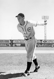 Visalia Cubs Pitcher, 1940s, Visalia, Calif