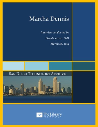 Martha Dennis: interview