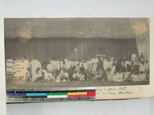 Quarterly meeting, ITV, Befandriana, Morombe, Madagascar, 1927