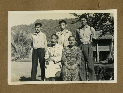 Japanese Peruvian family