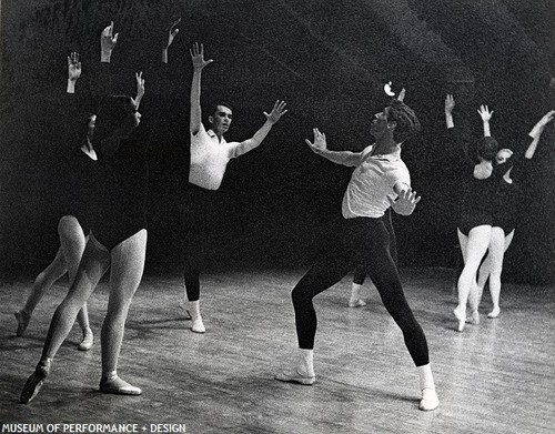Sally Bailey, Robert Gladstein, and other dancers in Christensen's Dance Variations, 1963