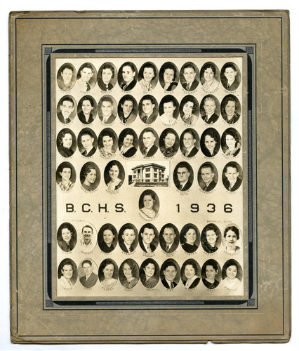 Bent County High School class of 1936