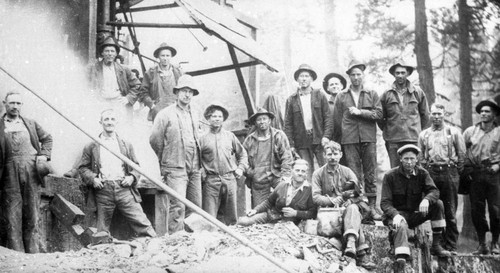 Logging Crew at Shelton's Camp