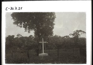 Friedhof für christl. Eingeborene in Bonaberi