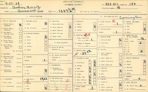 WPA household census for 1537 1/2 ARMACOST AVE, Los Angeles