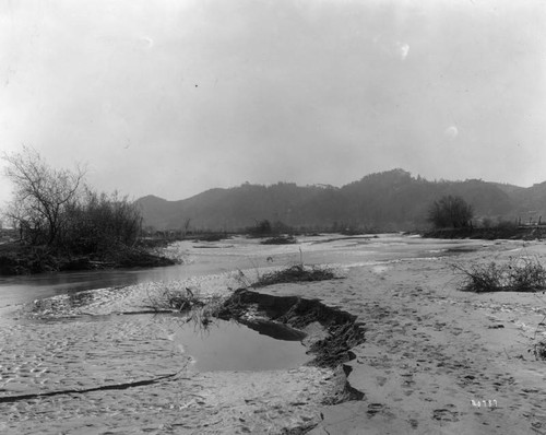 Los Angeles River erosion
