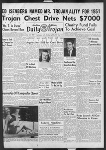 Daily Trojan, Vol. 42, No. 114, April 23, 1951
