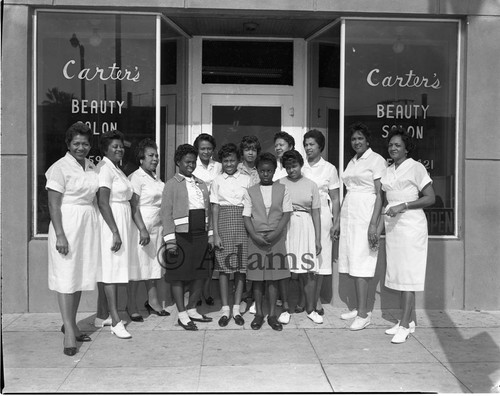 Carter's Beauty Salon, Los Angeles, 1962