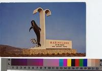 "Entrance Sign Marineland of the Pacific, Southern California"
