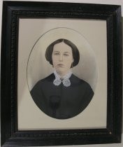 Portrait of Emily E. Gard Huff, c. 1860