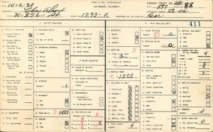 WPA household census for 1233R WEST 256TH STREET, Los Angeles County