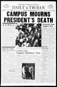 Daily Trojan, Vol. 55, No. 45, November 26, 1963