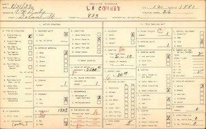 WPA household census for 833 Dolan Street, Los Angeles County