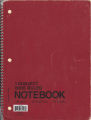 Artist's notebook