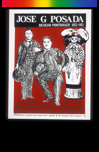 A Tribute to José Guadalupe Posada, Announcement Poster for