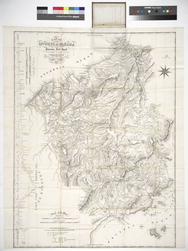 Map of the Isthmus of Panama representing the line of the Panama Rail Road as constructed by George M. Totten, Chief Engineer &c reduced and compiled from the original surveys / by Thos. Harrison, Crown Surveyor