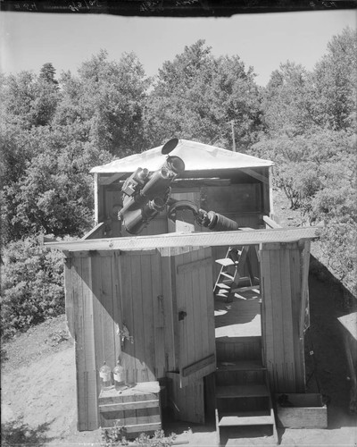 Bruce telescope and shed, on Mount Wilson