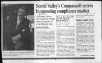 Scotts Valley's Compassoft enters burgeoning compliance market