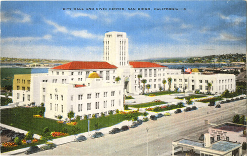 City Hall and Civic Center, San Diego, California