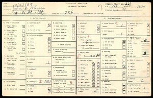 WPA household census for 726 W 81ST ST, Los Angeles County