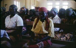Women at church service, Bankim, Adamaoua, Cameroon, 1953-1968