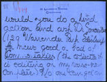 Lady Margaret Sackville letter to Dallas Kenmare, 1949