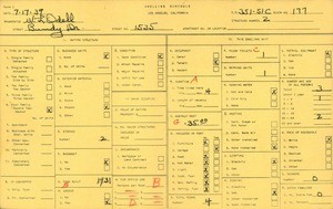 WPA household census for 1535 BUNDY DR, Los Angeles