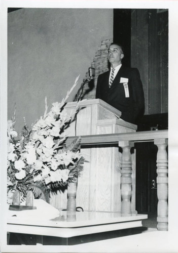 Speaker at the 1964 Pepperdine College Freedom Forum