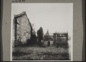 Ruinen eines Götzentempels in Honyen